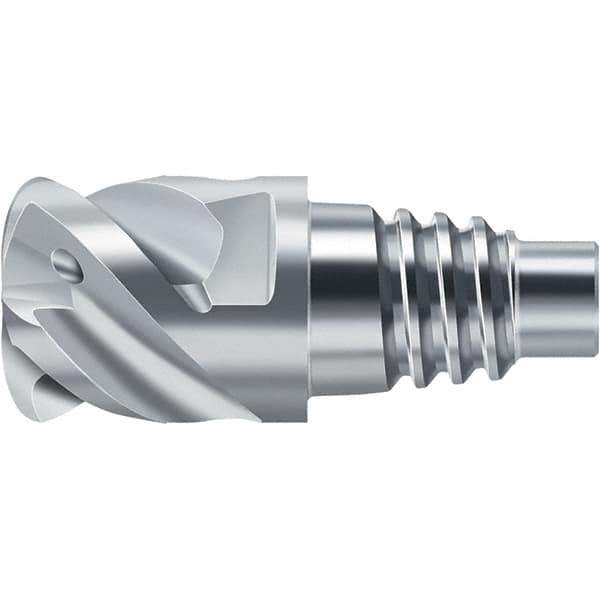 Walter-Prototyp - H2EC Carbide End Milling Tip Insert - TiAlN/TiAl Finish, 4 Flutes, 12mm Cutting Diam, 7.5mm Depth of Cut, 14.5mm Extension, 0.0591" Cnr Rad - USA Tool & Supply