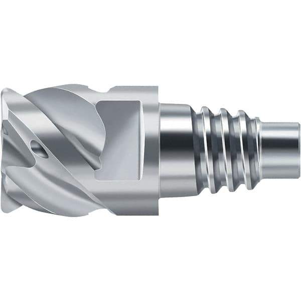 Walter-Prototyp - H2EC Carbide End Milling Tip Insert - TiAlN/TiAl Finish, 4 Flutes, 12mm Cutting Diam, 7.5mm Depth of Cut, 14.5mm Extension, 0.0787" Cnr Rad - USA Tool & Supply
