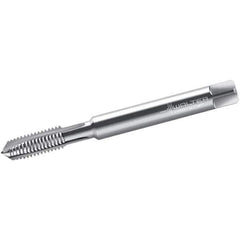 Walter-Prototyp - 3/8-16 UNC, 3 Flute, Bright Finish, Powdered Metal Spiral Point Tap - Plug Chamfer, Right Hand Thread, 100mm OAL, 20mm Thread Length, 10mm Shank Diam, 3B Class of Fit, Series 22207 - Exact Industrial Supply