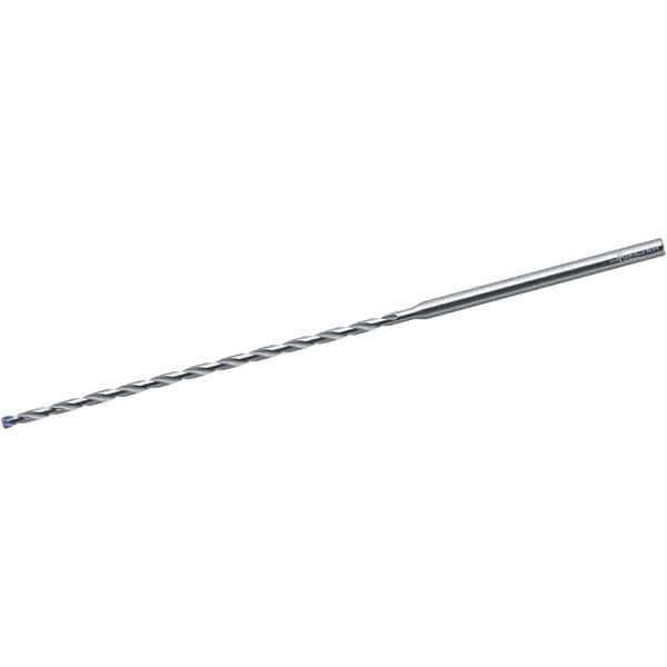 Walter-Titex - 2.8mm, 140° Point, Solid Carbide Micro Drill Bit - 136mm OAL, 94mm Flute Length, 3mm Shank Diam, Series A6989AMP - USA Tool & Supply