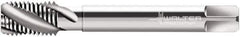 Walter-Prototyp - M18x1.50 Metric Fine 4 Flute 6H Modified Bottoming Spiral Flute Tap - Cobalt, Bright Finish, 110mm OAL, Right Hand Flute, Right Hand Thread, Series N21566 - USA Tool & Supply