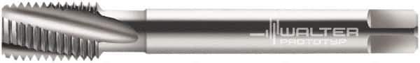 Walter-Prototyp - 7/8-14 UNF 4 Flute 3B Modified Bottoming Spiral Flute Tap - Cobalt, Bright Finish, 125mm OAL, Right Hand Flute, Right Hand Thread, Series 23450 - USA Tool & Supply