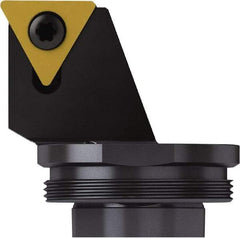 Seco - Right Hand Cut, Size GL32, TC.. 32.5.. Insert Compatiblity, Modular Turning & Profiling Cutting Unit Head - 22mm Ctr to Cutting Edge, 32mm Head Length, Series SteadyLine - USA Tool & Supply