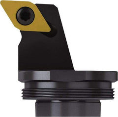 Seco - Left Hand Cut, Size GL50, DC.. 32.5.. Insert Compatiblity, Modular Turning & Profiling Cutting Unit Head - 32mm Ctr to Cutting Edge, 32mm Head Length, Series SteadyLine - USA Tool & Supply