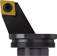 Seco - Right Hand Cut, Size GL40, CC.. 43.. Insert Compatiblity, Modular Turning & Profiling Cutting Unit Head - 27mm Ctr to Cutting Edge, 32mm Head Length, Series SteadyLine - USA Tool & Supply
