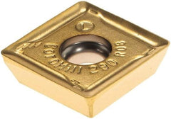Sandvik Coromant - R29012T308 PL Grade 1025 Carbide Milling Insert - TiCN/TiN Finish, 5/32" Thick, 13.29mm Inscribed Circle, 0.8mm Corner Radius - USA Tool & Supply