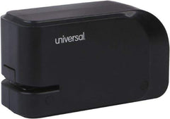 UNIVERSAL - 20 Sheet Electric Stapler - Black - USA Tool & Supply