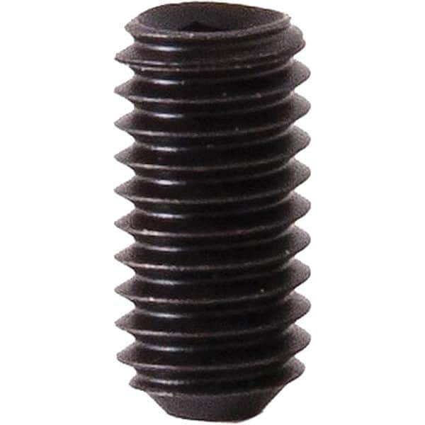 TE-CO - 1/2-13, Steel, Black Oxide Finish, Edge Clamp Screw - USA Tool & Supply