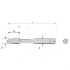 19931 M5X0.8 HS G D4 3F PLUG FS TAP - USA Tool & Supply