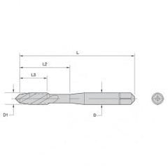 16053 M3-0.5 HS G D3 2F PLUG FAST - USA Tool & Supply