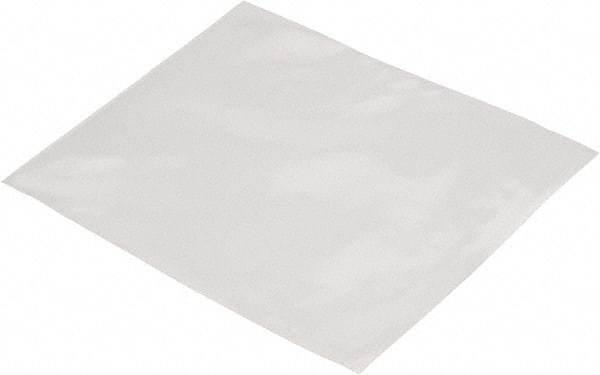Made in USA - 4 x 8", 2 mil Open Top Polybags - Clear, Light-Duty - USA Tool & Supply