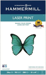 Hammermill - 8-1/2" x 14" White Copy Paper - Use with Laser Printers, Copiers - USA Tool & Supply