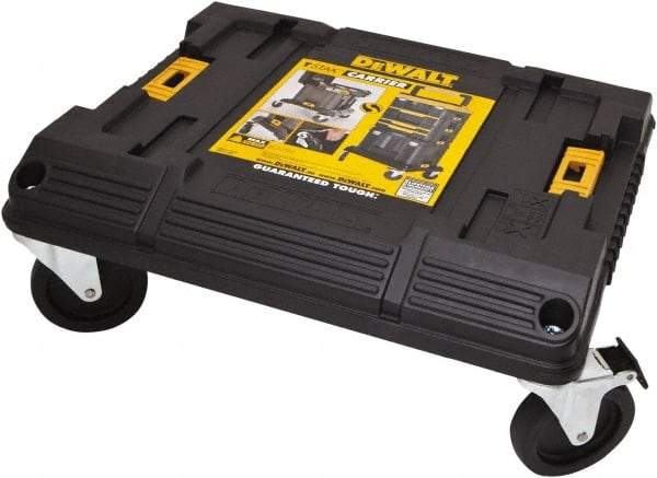 DeWALT - 220 Lb Capacity Steel Dolly - 18.92" Long x 17" Wide x 7" High, 0.39" Wheels - USA Tool & Supply