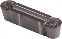 Kennametal - 187R GUP Grade KCU25, 4.76mm Cutting Width Carbide Grooving Insert - Neutral, 2.38mm Corner Radius, AlTiN Finish - USA Tool & Supply