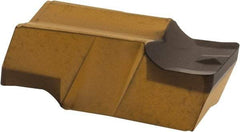 Iscar - 635055GIPI E Grade IC8250, 6.35mm Cutting Width Carbide Grooving Insert - 3.1mm Max Depth of Cut, Neutral, 0.55mm Corner Radius, TiCN/Al2O3/TiN Finish - USA Tool & Supply