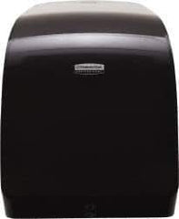 Kimberly-Clark Professional - Hands Free, Plastic Paper Towel Dispenser - 1 Roll with Stub 7-1/2", Black - USA Tool & Supply