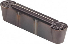 Kennametal - 0505R GUP Grade KCU25, 5.05mm Cutting Width Carbide Grooving Insert - Neutral, 2.52mm Corner Radius, AlTiN Finish - USA Tool & Supply