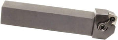 Sumitomo - MCRN, Right Hand Cut, 15° Lead Angle, 1-1/4" Shank Height x 1-1/4" Shank Width, Positive Rake Indexable Turning Toolholder - 6" OAL, CNMG 432 Insert Compatibility, Series Multi-Option - USA Tool & Supply