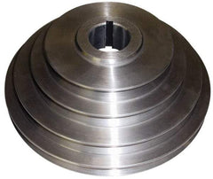 High Quality Tools - Spindle Pulley - Step Pulley Top Housing, 1 HP B Series Mills - USA Tool & Supply