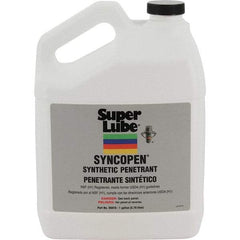 Synco Chemical - 1 Gal Bottle Synthetic Penetrant - Translucent Brown, -10°F to 180°F, Food Grade - USA Tool & Supply