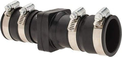 Little Giant Pumps - 1-1/4 x 1-1/2" ABS Check Valve - Universal Check Valve for Sump Pumps, MNPT x Barb - USA Tool & Supply