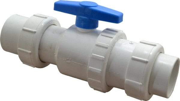 Little Giant Pumps - 2" PVC Check Valve - Inline, Union - USA Tool & Supply