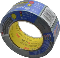 3M - 2" x 25 Yds Blue Duct Tape - 12.1 mil, Rubber Adhesive, Polyethylene Film Backing, 36 Lb/ln Tensile Strength, 200°F Max, Series 8979 - USA Tool & Supply