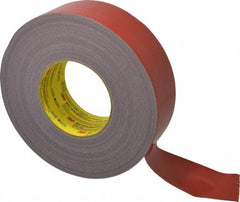 3M - 2" x 55m Red Duct Tape - 12.1 mil, Rubber Adhesive, Polyethylene Film Backing, 36 Lb/ln Tensile Strength, 200°F Max, Series 8979N - USA Tool & Supply