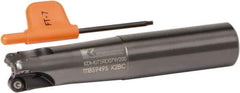 Kennametal - 0.474" Cut Diam, 3/4" Shank Diam, 4.05" OAL, Indexable Ball Nose End Mill - USA Tool & Supply