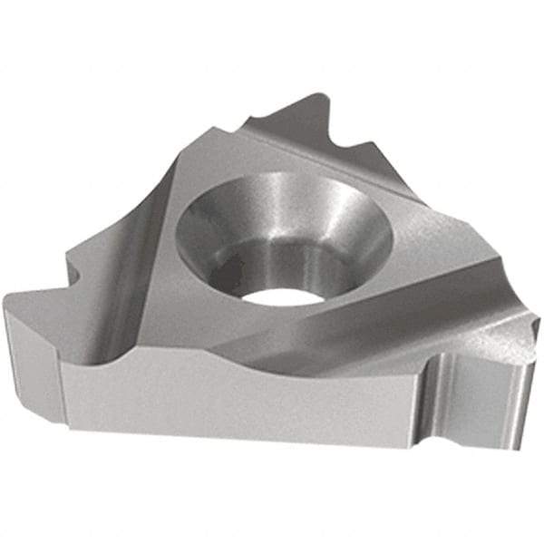 Iscar - 27IR Internal Right Hand 8 API Round Laydown Threading Insert - Grade IC908, TiAlN Coated Carbide, 15.88mm Inscribed Circle - USA Tool & Supply