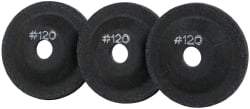PRO-SOURCE - 120 Grit, 2" Wheel Diam, 5/32" Wheel Thickness, 3/8" Arbor Hole, Depressed Center Wheel - Aluminum Oxide - USA Tool & Supply