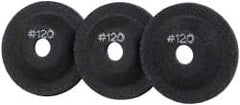 PRO-SOURCE - 120 Grit, 2" Wheel Diam, 5/32" Wheel Thickness, 3/8" Arbor Hole, Depressed Center Wheel - Aluminum Oxide - USA Tool & Supply