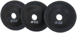 PRO-SOURCE - 60 Grit, 2" Wheel Diam, 5/32" Wheel Thickness, 3/8" Arbor Hole, Depressed Center Wheel - Aluminum Oxide - USA Tool & Supply