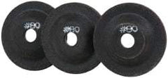 PRO-SOURCE - 80 Grit, 2" Wheel Diam, 5/32" Wheel Thickness, 3/8" Arbor Hole, Depressed Center Wheel - Aluminum Oxide - USA Tool & Supply