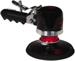 PRO-SOURCE - 12,000 OPM, 3 CFM Air Consumption, 90 psi Air Pressure, Palm Air Orbital Sander - Round Pad, 1/4 NPT Inlet - USA Tool & Supply