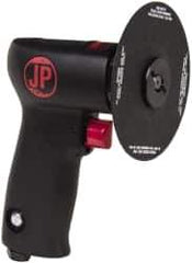 PRO-SOURCE - 3 to 5" Disc, 14,000 RPM, Pneumatic Handheld Disc Sander - 3 CFM, 1/4 NPT Inlet, 0.4 hp, 90 psi - USA Tool & Supply