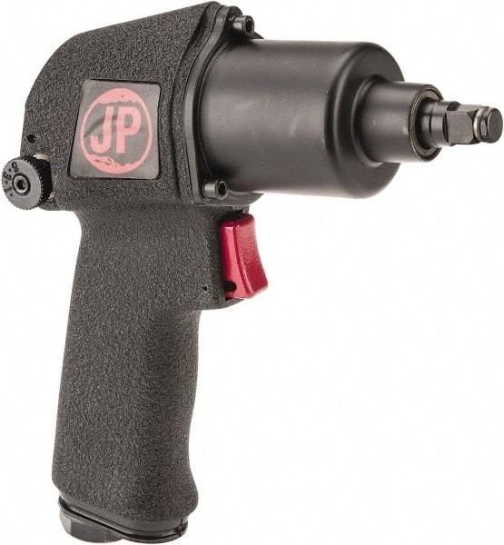 PRO-SOURCE - 3/8" Drive, 10,000 RPM, 180 Ft/Lb Torque Impact Wrench - Pistol Grip Handle, 1,200 IPM, 2.8 CFM, 1/4" Inlet - USA Tool & Supply