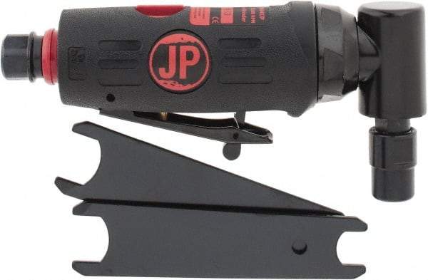 PRO-SOURCE - 1/4" Collet, Angle Handle, Air Angle Die Grinder - 20,000 RPM, Rear Exhaust, 4 CFM, 0.3 hp, 90 psi, 1/4 NPT Inlet - USA Tool & Supply