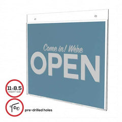 Deflect-o - Display & Organizer Accessories Type: Sign Holder For Use With: Signs - USA Tool & Supply