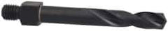 Hertel - 0.261" 135° Spiral Flute Cobalt Screw Machine Drill Bit - Oxide Finish, 5/16" Flute Length, 5/16" OAL, Standard Point - USA Tool & Supply