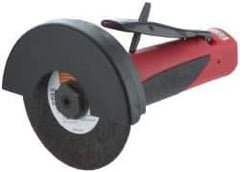 Sioux Tools - 4 Inch Wheel Diameter, 20,000 RPM, Pneumatic Cutoff Tool - Straight Handle - USA Tool & Supply