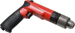 Sioux Tools - 1/2" Reversible Keyed Chuck - Pistol Grip Handle, 2,000 RPM, 14.16 LPS, 30 CFM, 1 hp - USA Tool & Supply