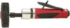 Sioux Tools - 1/4" Collet, Straight Handle, Straight Air Die Grinder - 8,000 RPM, Rear Exhaust, 35 CFM, 1 hp, 6.21 bar, 1/4 NPT - USA Tool & Supply