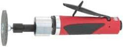 Sioux Tools - 1/4" Collet, Straight Handle, Straight Air Die Grinder - 12,000 RPM, Rear Exhaust, 35 CFM, 1 hp, 6.21 bar, 1/4 NPT - USA Tool & Supply
