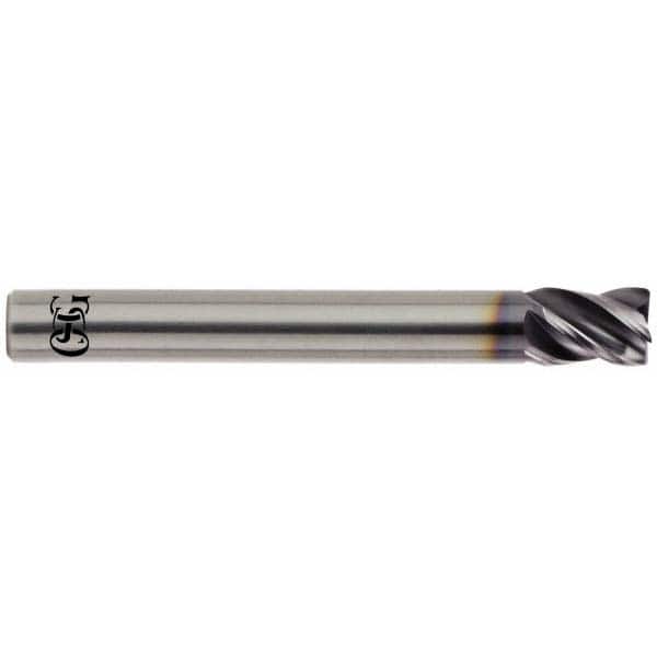 OSG - 1" Diam 4 Flute Solid Carbide 0.02" Chamfer Width Corner Chamfer End Mill - USA Tool & Supply