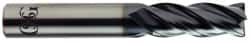 OSG - 1" Diam 4 Flute Solid Carbide 0.02" Chamfer Width Corner Chamfer End Mill - USA Tool & Supply