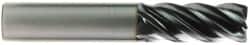 OSG - 1" Diam 5 Flute Solid Carbide 0.03" Corner Radius End Mill - USA Tool & Supply