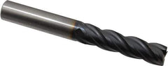 OSG - 5/8", 2-1/4" LOC, 5/8" Shank Diam, 5" OAL, 4 Flute, Solid Carbide Square End Mill - Single End, TiAlN Finish, Spiral Flute, 35° Helix, Centercutting, Right Hand Cut, Right Hand Flute, Series VG441 - USA Tool & Supply