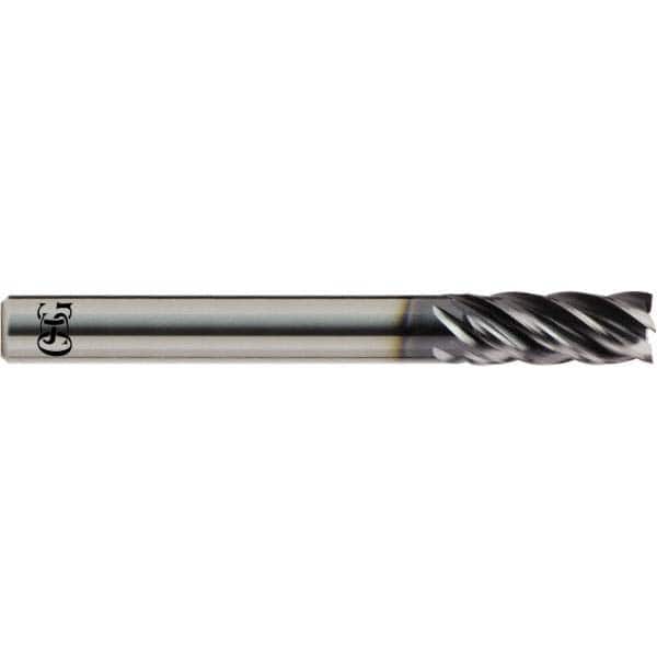 OSG - 1", 1-1/4" LOC, 1" Shank Diam, 3" OAL, 5 Flute, Solid Carbide Square End Mill - USA Tool & Supply