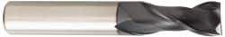 OSG - 5/8", 1-1/4" LOC, 5/8" Shank Diam, 3-1/2" OAL, 2 Flute, Solid Carbide Square End Mill - Single End, TiAlN Finish, Spiral Flute, 35° Helix, Centercutting, Right Hand Cut, Right Hand Flute, Series HP421 - USA Tool & Supply